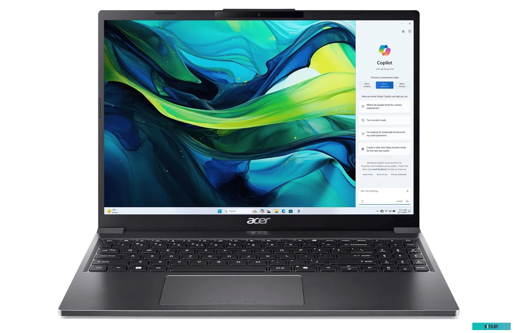 Ноутбук Acer Aspire Go 15 AG15-31P-35MV NX.KX5CD.005