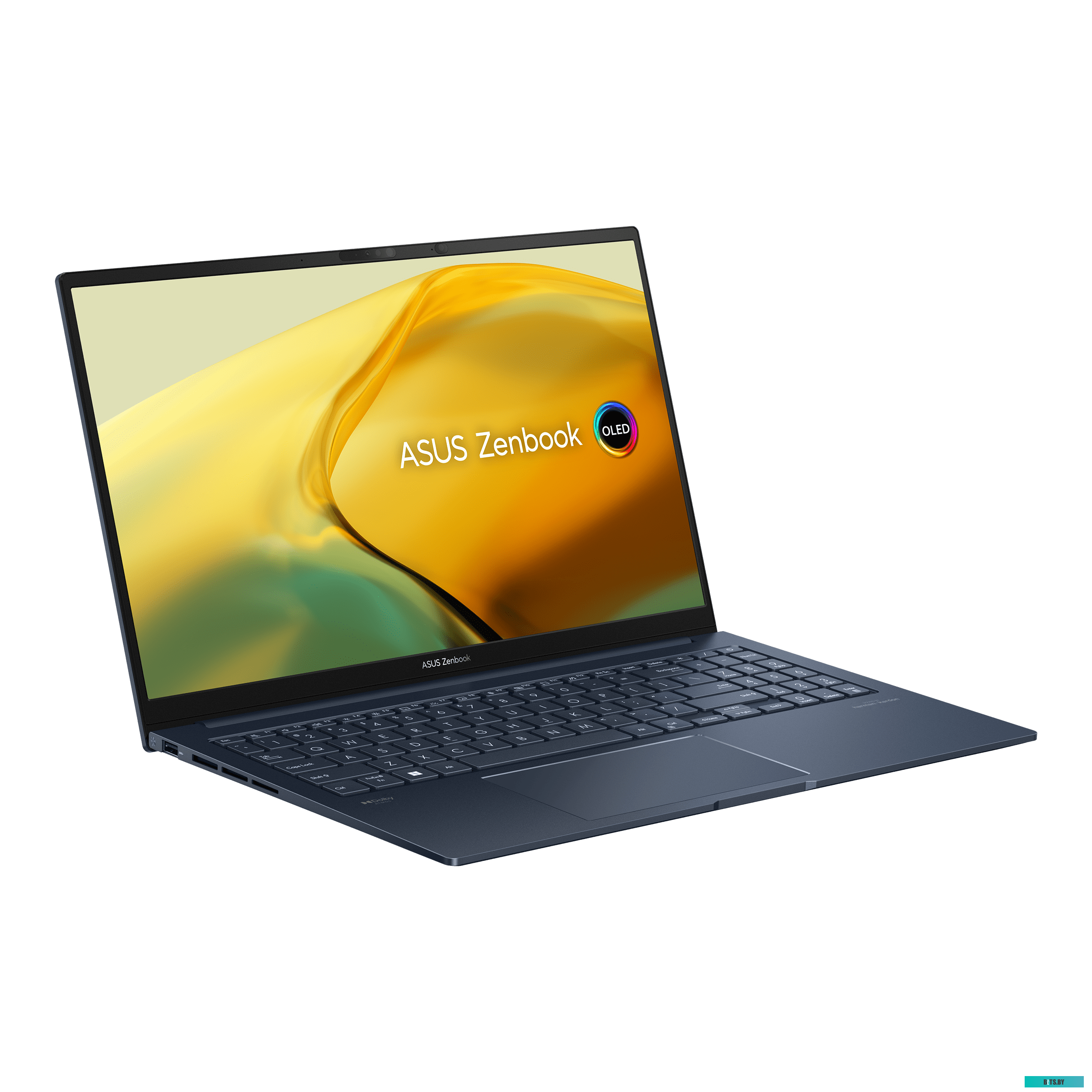 90NB1163-M00NX0 Ноутбук Asus Zenbook 15 OLED UM3504DA-MA475 Ryzen 7 7735U 32Gb SSD1Tb AMD Radeon 15.6" OLED 2.8K (2880x1620) noOS grey WiFi BT Cam Bag