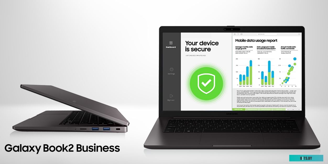 Ноутбук Samsung Galaxy Book2 NP750XGK-KG1IN