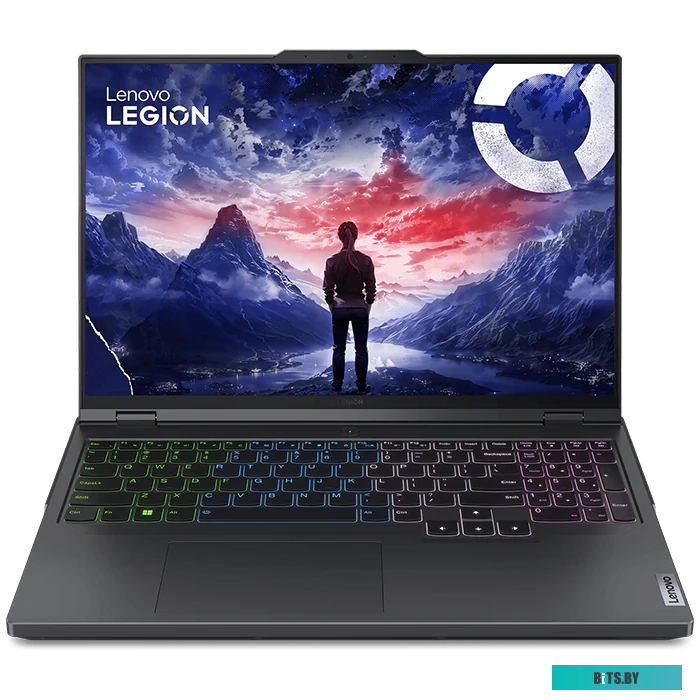 83DF009GRK Ноутбук Lenovo Legion Pro 5 16IRX9 Core i5 14500HX 32Gb SSD1Tb NVIDIA GeForce RTX4060 8Gb 16" IPS WQXGA (2560x1600) noOS dk.grey WiFi BT Ca