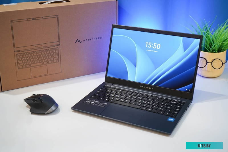 Ноутбук Maibenben Smart S14A-iN10UM темно синий S14A-iN10UMA1SLURE0