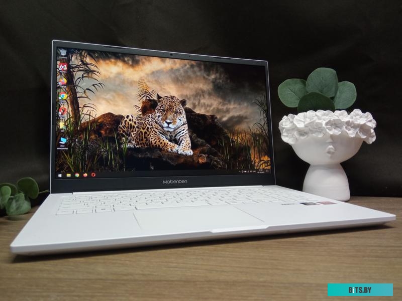 MAIBENBEN M555 Ryzen 5 5500U 16Gb SSD 512Gb AMD Radeon Graphics 15,6 FHD IPS Cam 49Вт*ч Linux Белый M5551SF0LWRE0