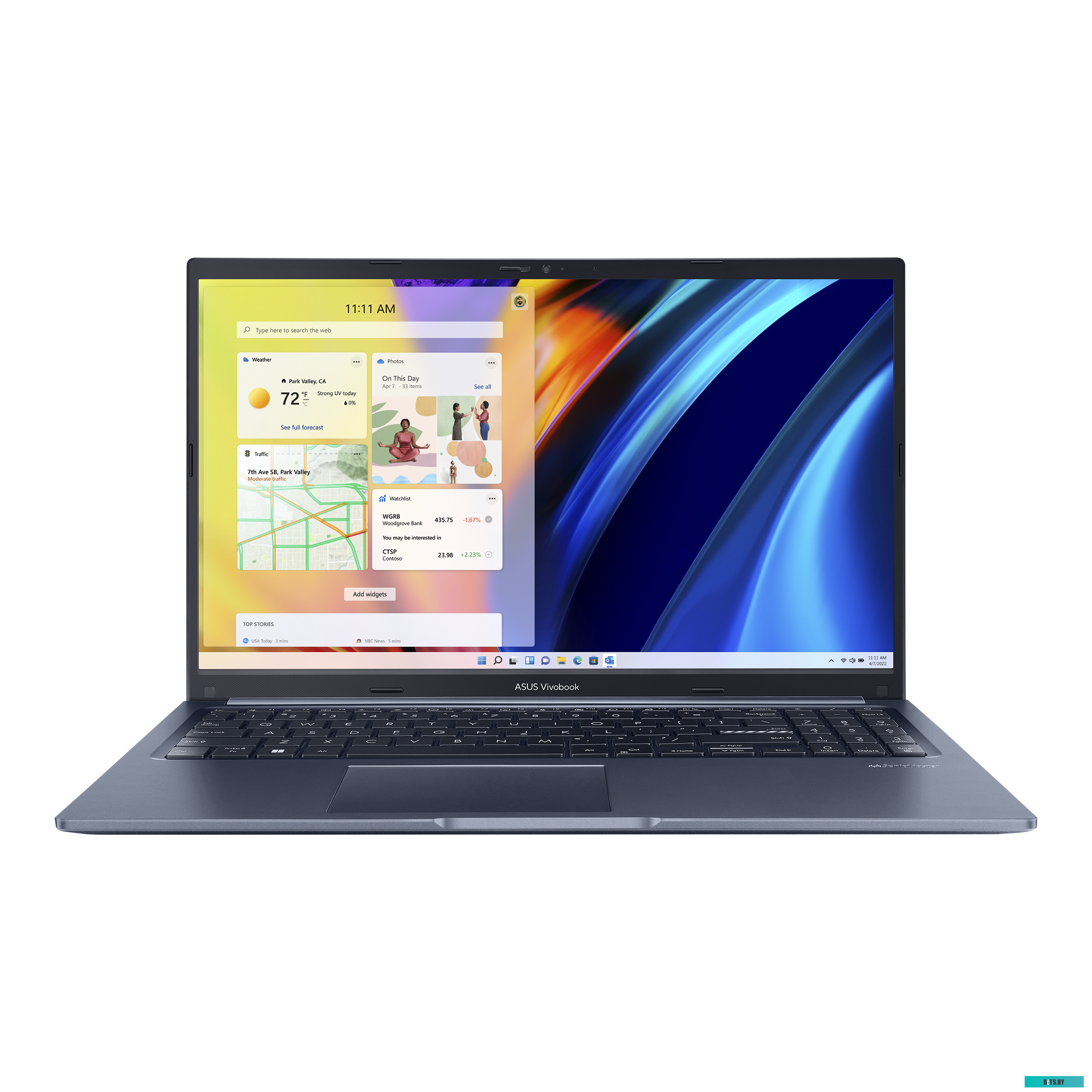 Ноутбук Asus Vivobook 15 X1502VA-BQ924 синий 90NB10T1-M01890 90NB10T1-M01890