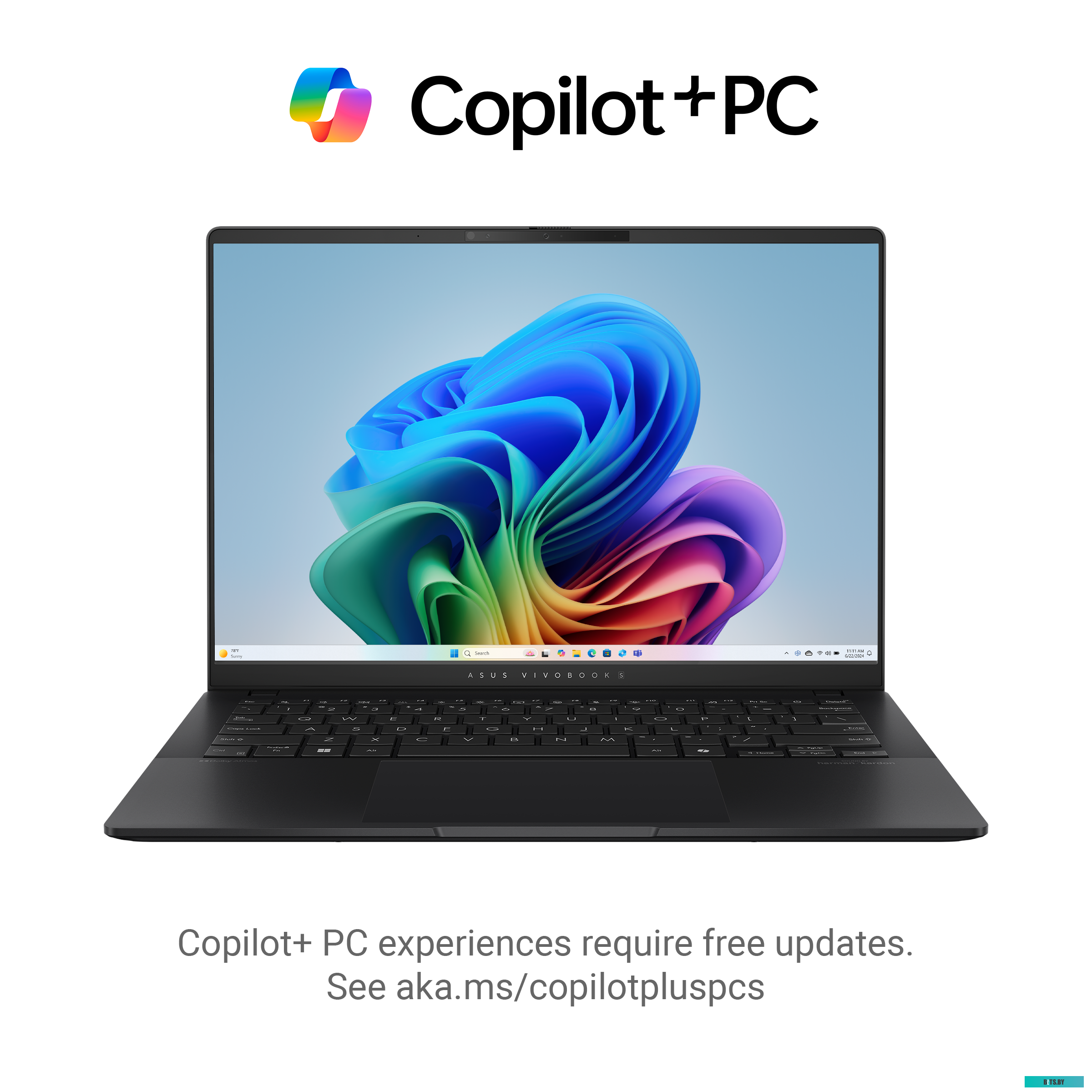 Ноутбук ASUS Vivobook S 14 S5406SA-QD252 Neutral Black (90NB15R3-M00HW0) 90NB15R3-M00HW0