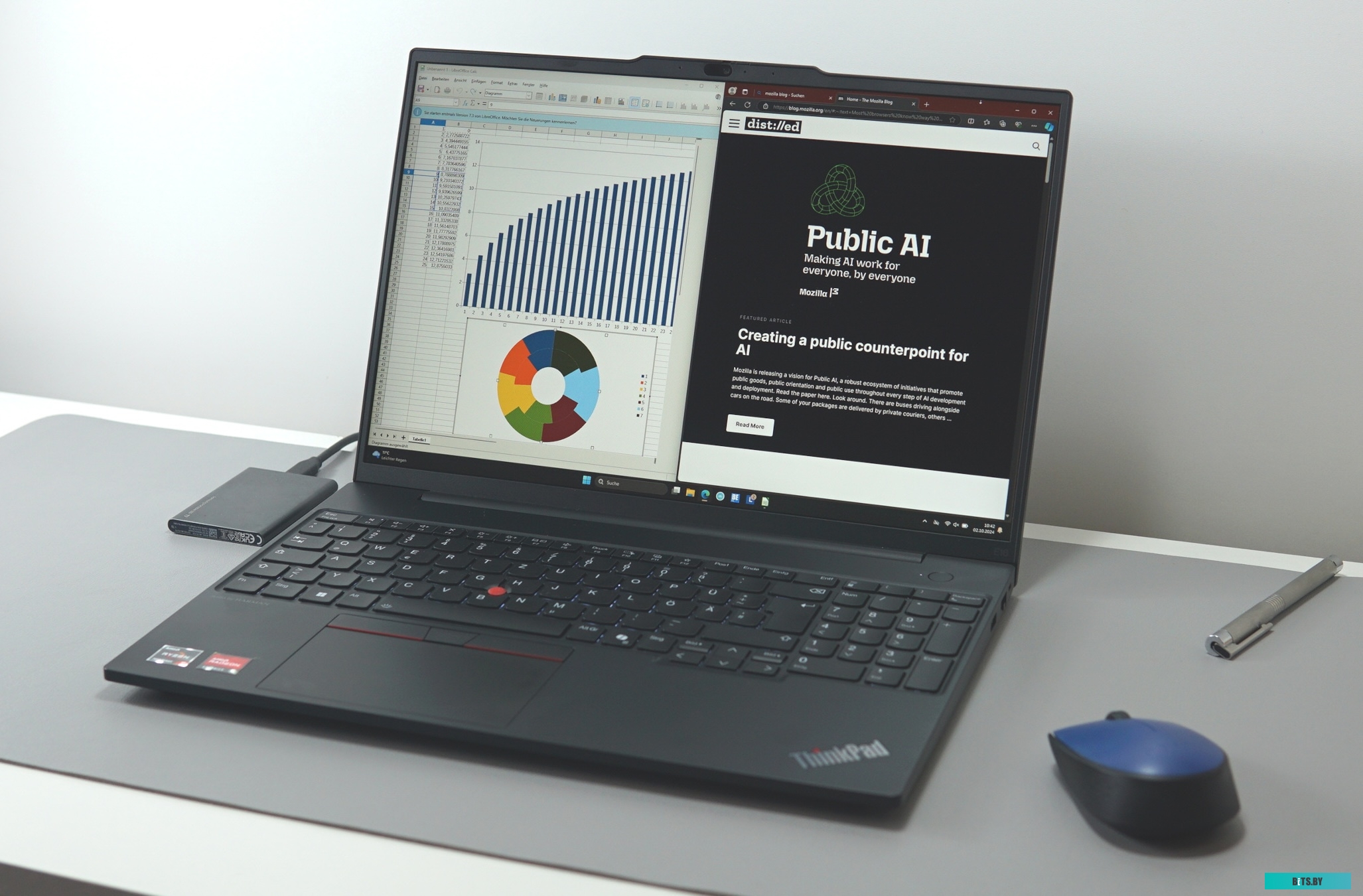 Ноутбук Lenovo ThinkPad E16 Gen 2 AMD 21M5S09E00