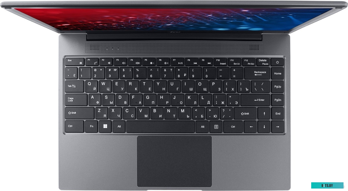 1909150 Ноутбук iRu Калибр 14TLH 1909150 i3-1115G4/8GB/256GB SSD/Iris Xe Graphics/14.1" IPS FHD/WiFi/BT/Cam/noOS/grey