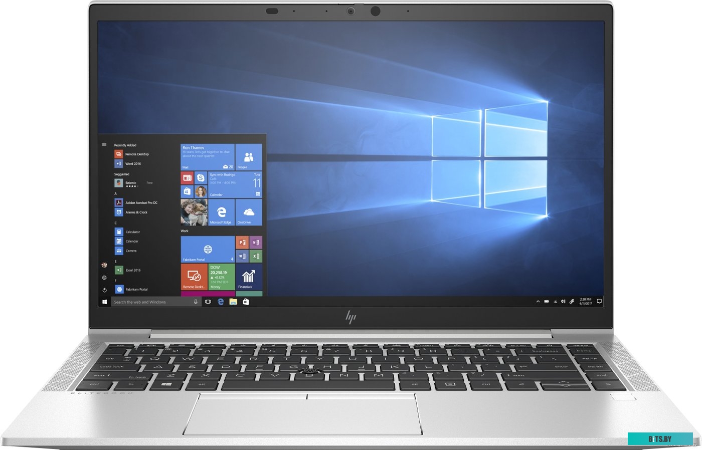 Ноутбук HP EliteBook 845 G7 14"(1920x1080)/AMD Ryzen 3 Pro 4450U(2.5Ghz)/8192Mb/256SSDGb/noDVD/Int:AMD Vega/53WHr/war 3y/1.33kg/silver/W10Pro + 250nit