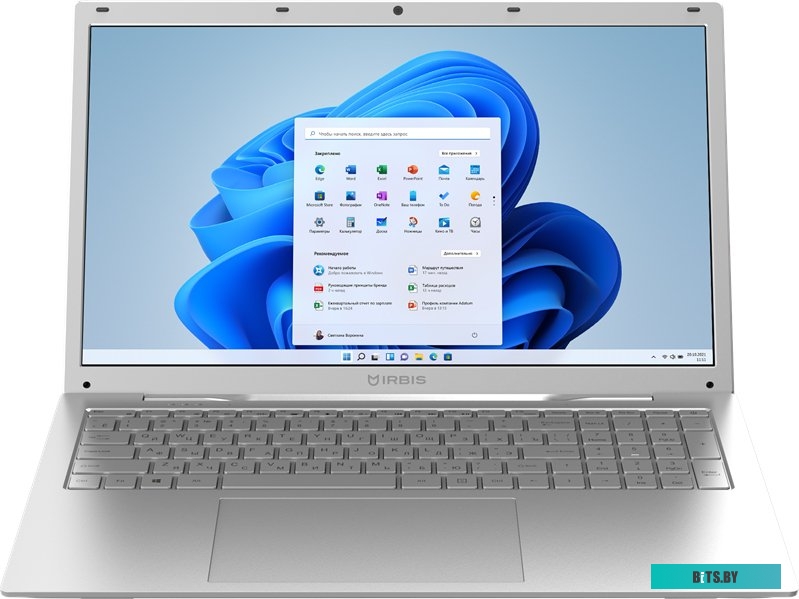 17NBC2002-NNC-001 Ноутбук IRBIS 17NBC2002 17" CPU: i3-1005G1, 17"LCD 1920*1200 IPS , 8+256GB SSD, Front, AC wifi, camera: 2MP, 5000mha battery,  plast