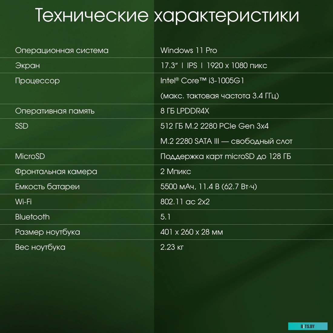 Ноутбук Digma Pro Fortis M DN17P3-8DXW01