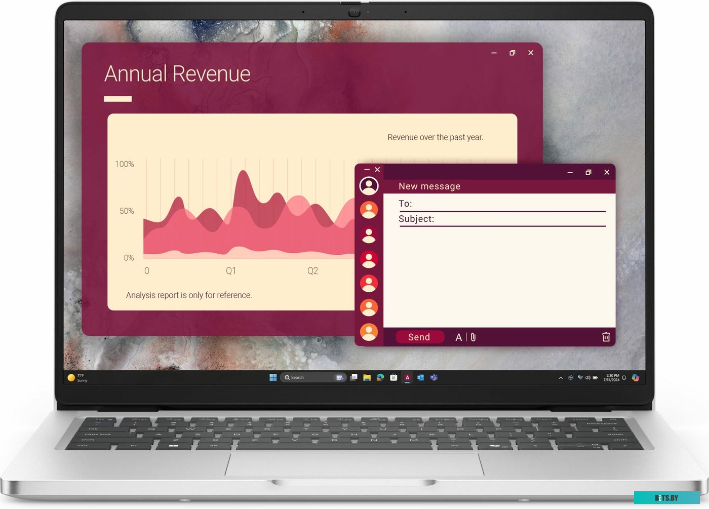 Ноутбук DELL 14 Pro  Ultra 5 235U vPro Pro14-5654