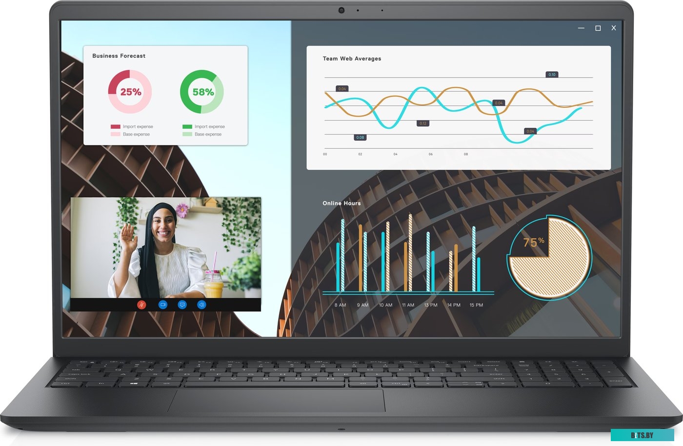 Ноутбук DELL VOSTRO 3530 15.6" FHD/i3 1305U/8GB/SSD 512GB/Ubuntu DE3530I3851215D