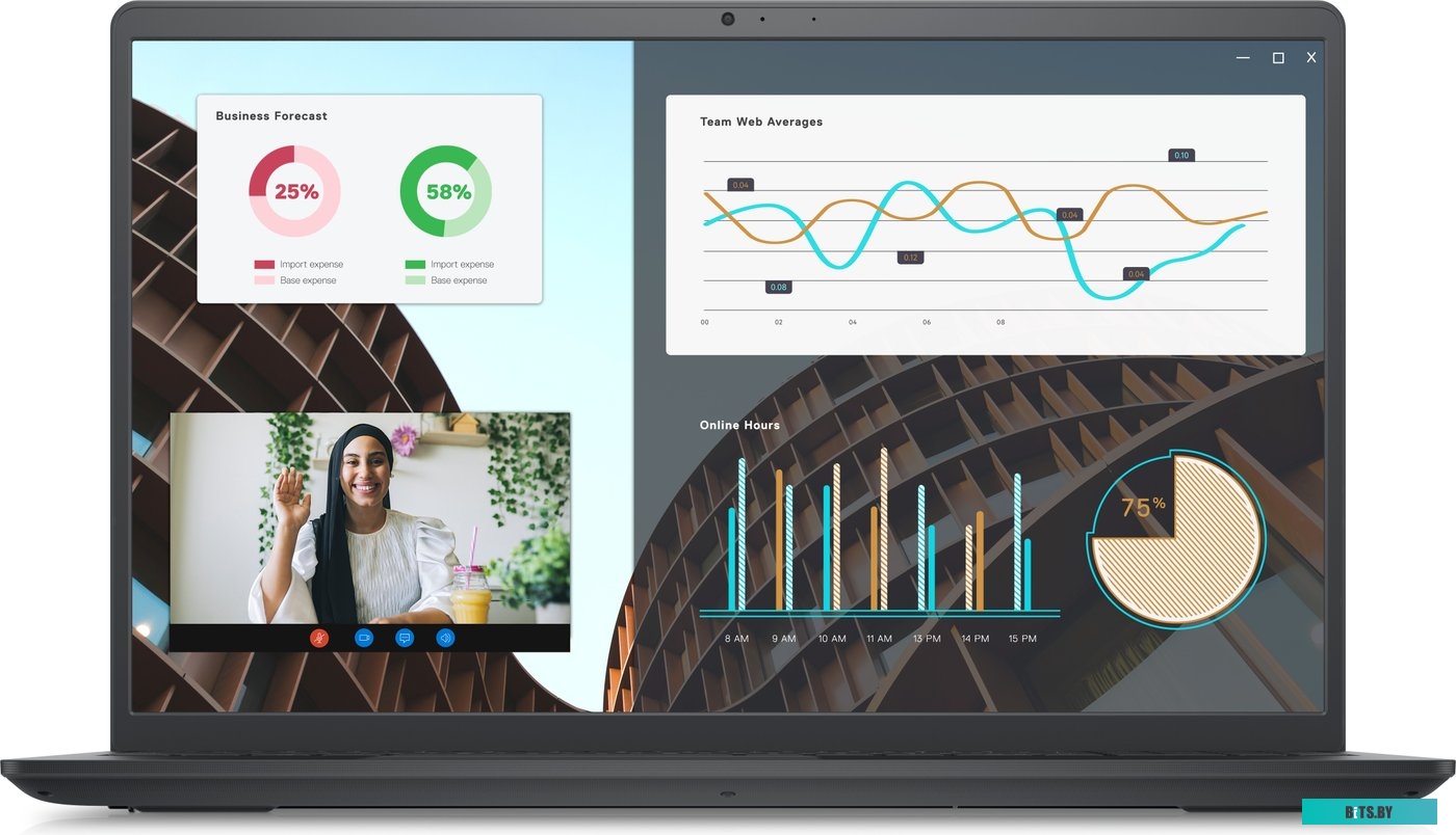 Ноутбук DELL VOSTRO 3530 15.6" FHD/i3 1305U/8GB/SSD 512GB/Ubuntu DE3530I3851215D