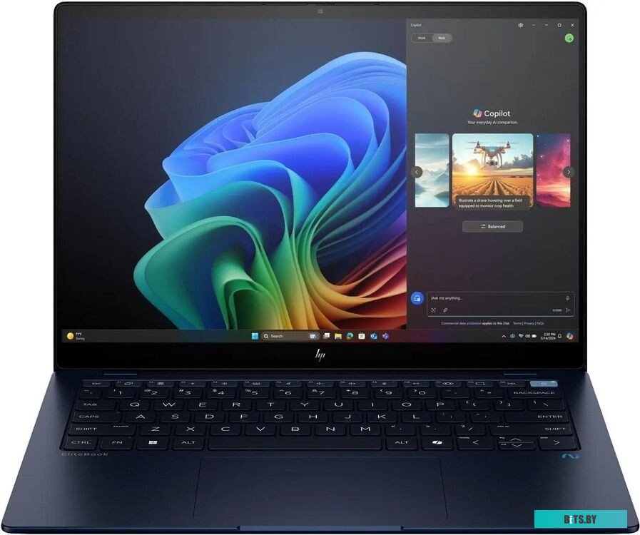 Ноутбук HP EliteBook Ultra G1q8 Snapdragon X Plus X1P-42-100 9M4E6AT