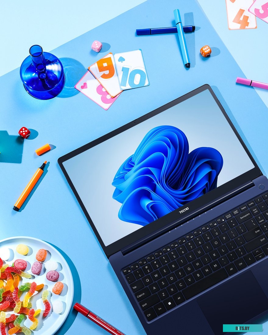 Ноутбук 15.6" TECNO T1 i5 16+512G (Win 11) Denim Blue TCN-T1I5W16.512.BL