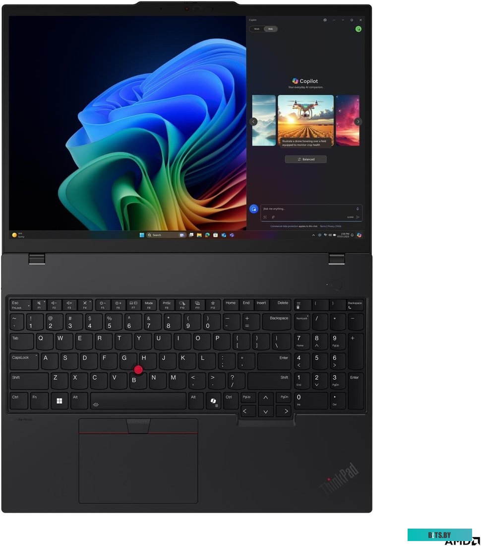 Ноутбук Lenovo ThinkPad T16 AMD G4 16" WUXGA 21QN005XUS