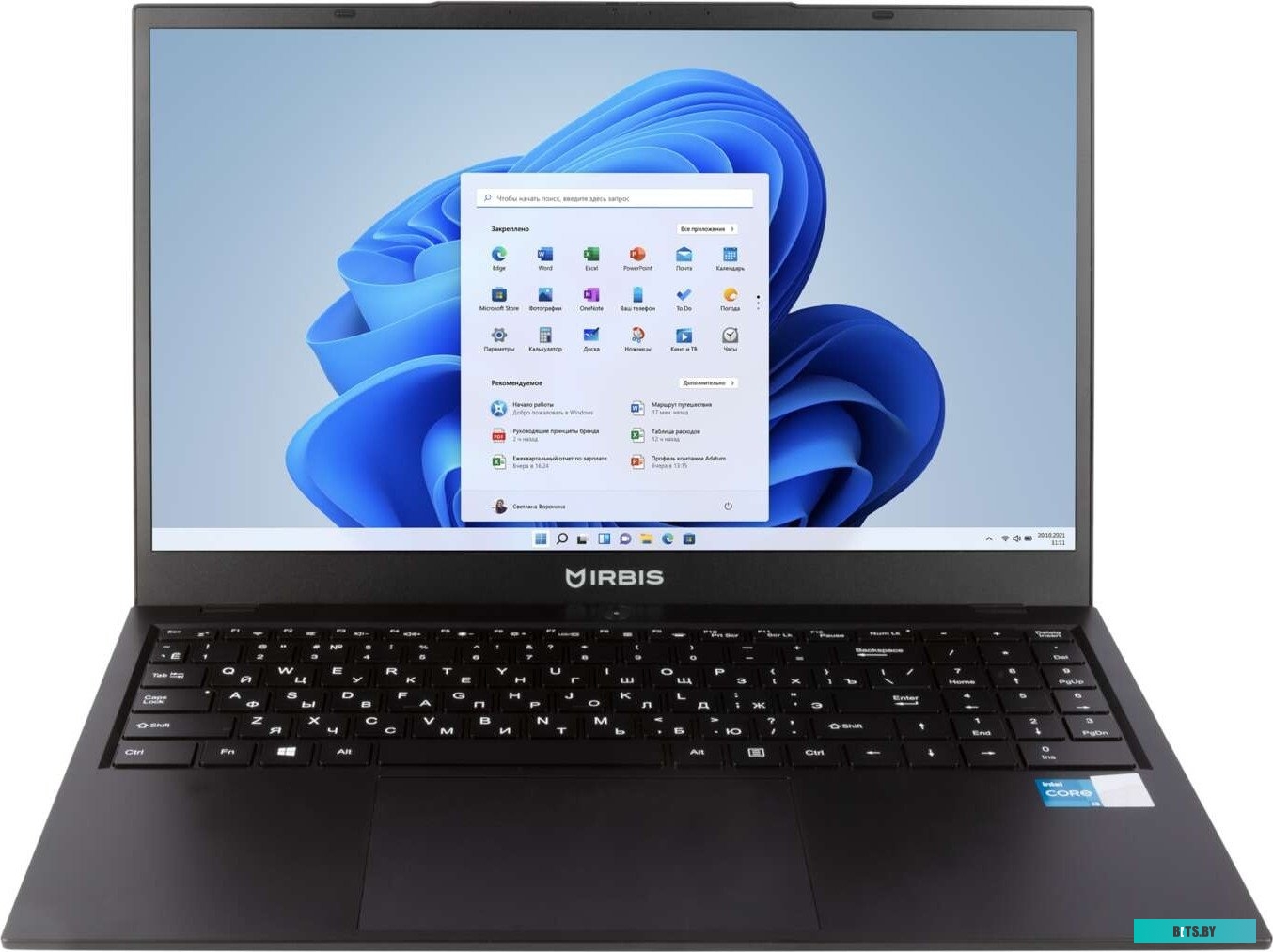 Ноутбук IRBIS 15N 15.6" FHD (1920x1080) IPS AG 15NBP3505_16_512