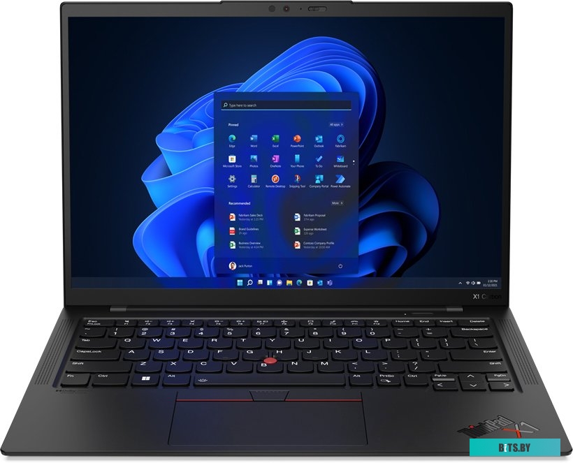 Ноутбук Lenovo Thinkpad X1 Carbon Gen10 14"  Intel Core i5-1245U vPro, 32Gb, 1Tb SSD, no ODD, Intel Iris Xe  Graphics , Win11 Pro, черный(21CCSBEX01)