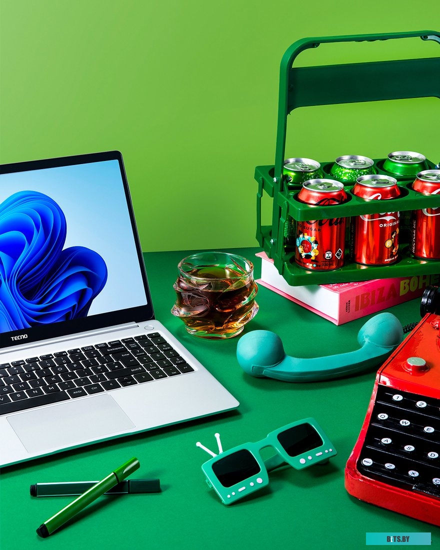 Ноутбук Tecno Megabook T1 i5-1035G1/16Gb/512Gb/Win11/серебристый