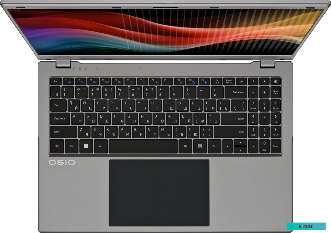 B150I-010S Ноутбук OSIO BaseLine B150i-010s B150I-010S, 15.6", 2024, IPS, Intel N-series N200 1ГГц, 4-ядерный, 8ГБ DDR4, 512ГБ SSD,  Intel UHD Graphic