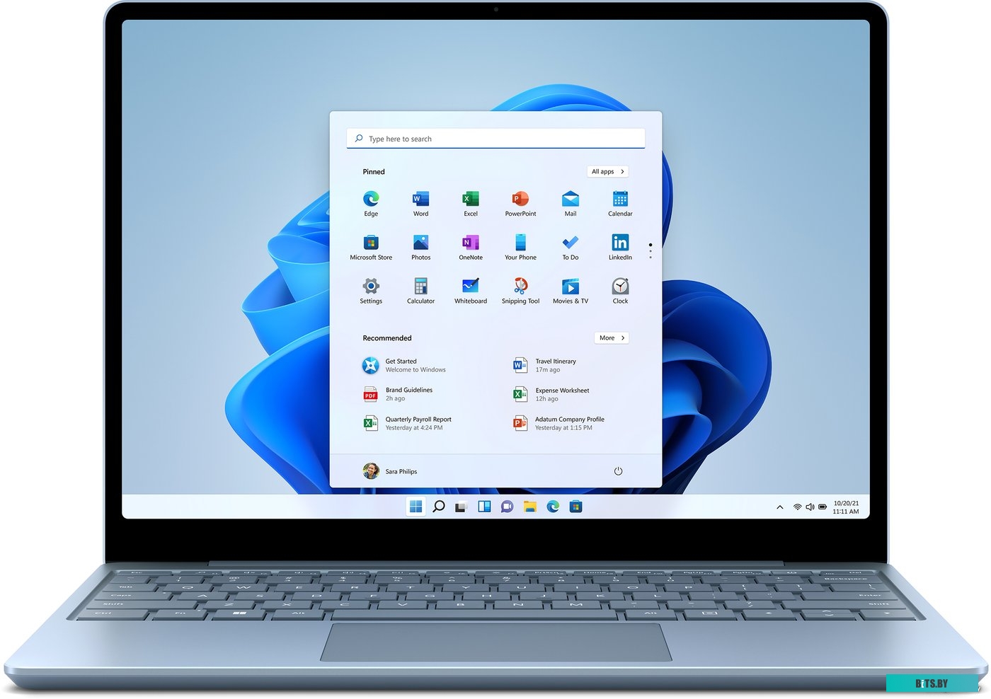 Ноутбук Microsoft Surface Go Platinum Intel Core "i5-1035G1/8Gb/SSD256Gb/12.4"/IPS/touch/1536x1024/EU/touch/Win10Pro/silver"