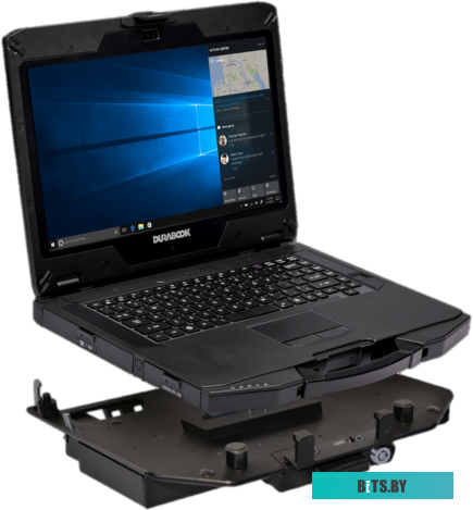 S4E2S4AAEBLB-1 Защищенный ноутбук Durabook S14I 14" SLR 1000нт FHD i7-1165G7 64gb SSD 1tb LTE  RJ45  COM 2-й LAN TPM NFC W10Pro S4E2S4AAEBLB-1