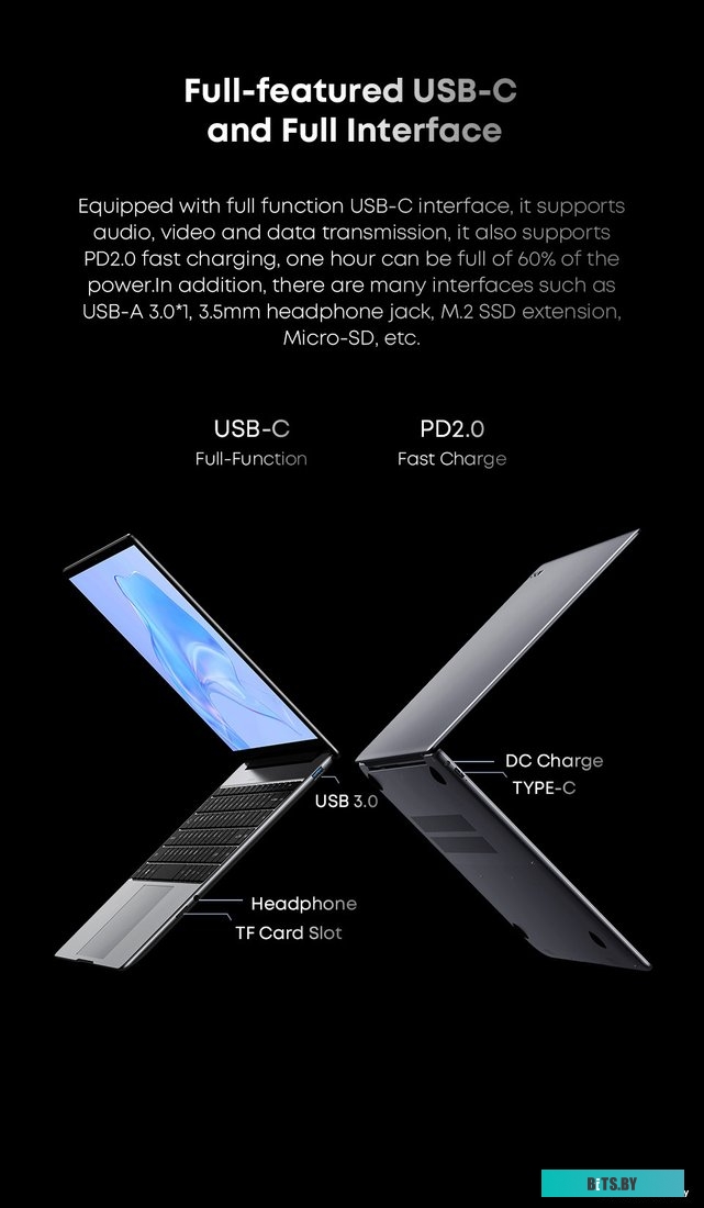 Ноутбук Chuwi CoreBook X 2024 (i5-12450H/16GB/512GB/серый) i5-12450H/16GB/512GB/серый