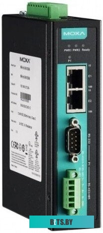 Переходник MOXA NPort IA5150A, 1 Port RS-232/422/485 (DB9M) в 2 Port 10/100BaseTX, 1KV