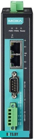 Переходник MOXA NPort IA5150A, 1 Port RS-232/422/485 (DB9M) в 2 Port 10/100BaseTX, 1KV