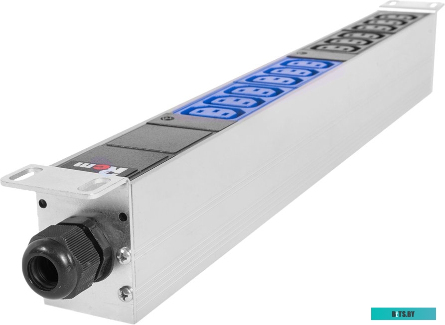 R-32-12C13-I-440-K Блок распределения питания Rem R-32-12C13-I-440-K гор.размещ. 12xC13 базовые 32A без вилки