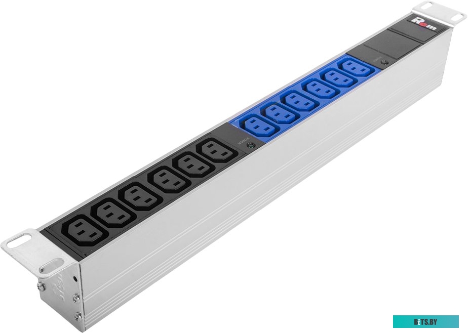 R-32-12C13-I-440-K Блок распределения питания Rem R-32-12C13-I-440-K гор.размещ. 12xC13 базовые 32A без вилки