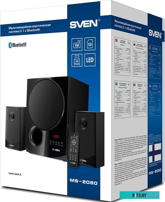 Колонки SVEN SPS-621, 2.0, черный, SV-018764