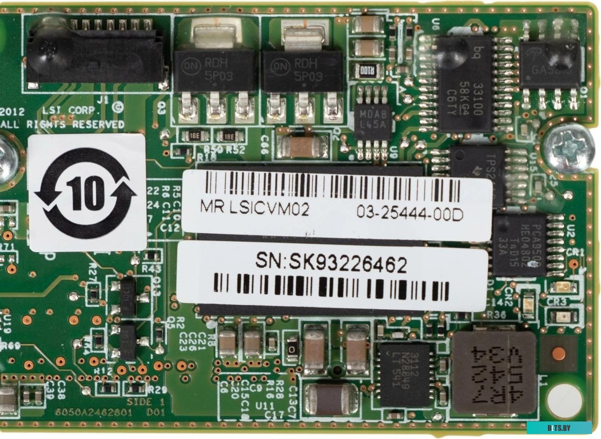 Контроллер RAID LSI MegaRAID SAS 9341-8i (LSI00407) PCI-Ex8, 8-port SAS/SATA 12Gb/s RAID 0/1/5/10/50 RTL