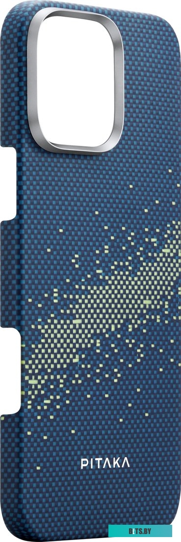 KI1601PMYG Pitaka StarPeak Tactile Woven для iPhone 16 Pro (синий)