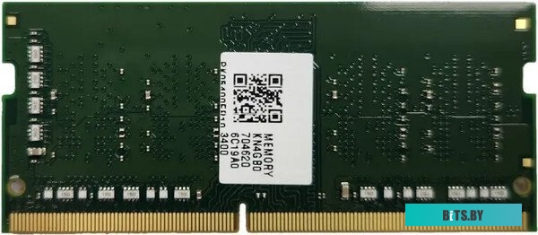 Память SO-DIMM DDR4 4Gb 3200MHz Kingston ACR32D4S2S1KC-4 ACR32D4S2S1KC-4