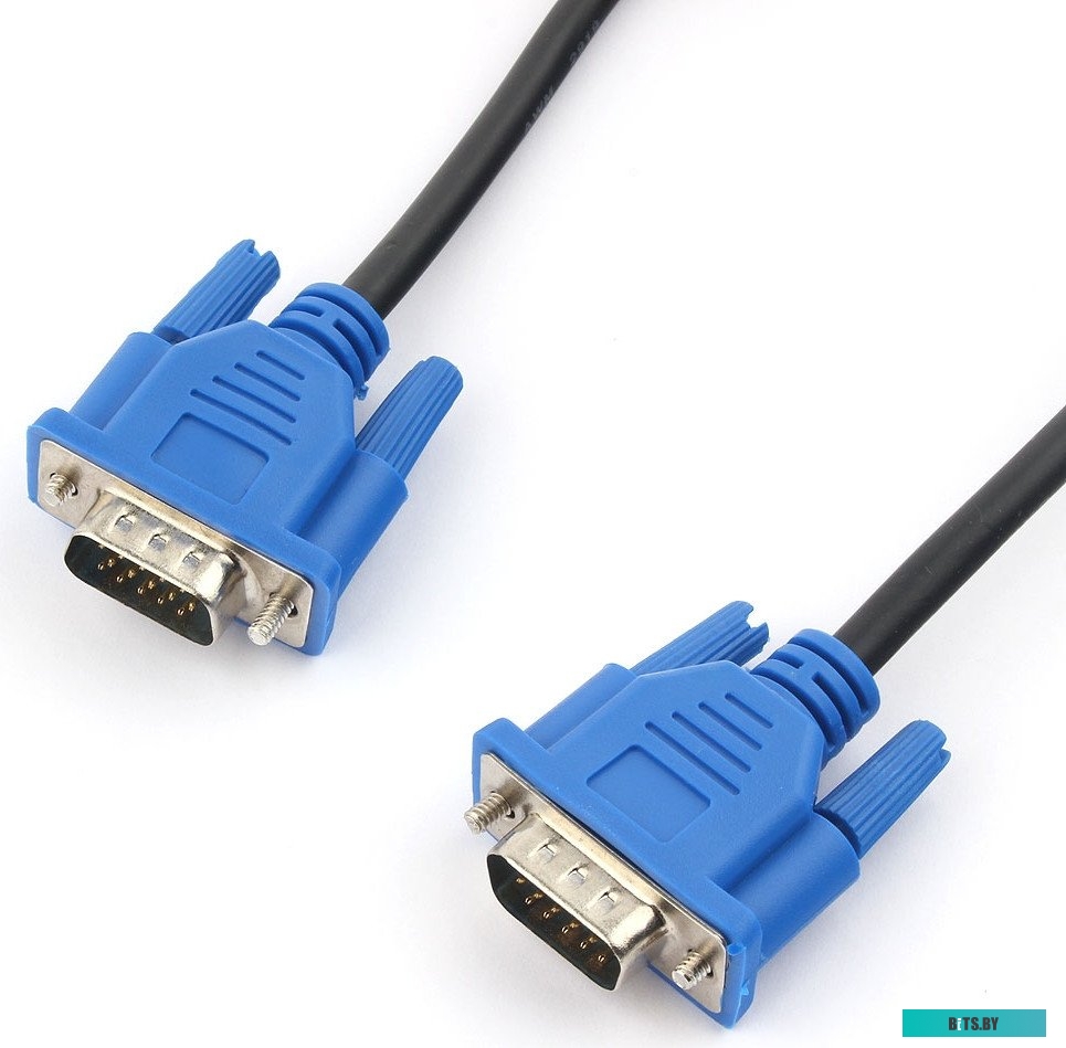 Кабель интерфейсный VGA удлинитель Cablexpert CC-PVGAX-1.8M 1.8м, 15M/15F, экран, феррит. кольца, пакет CC-PVGAX-1.8M