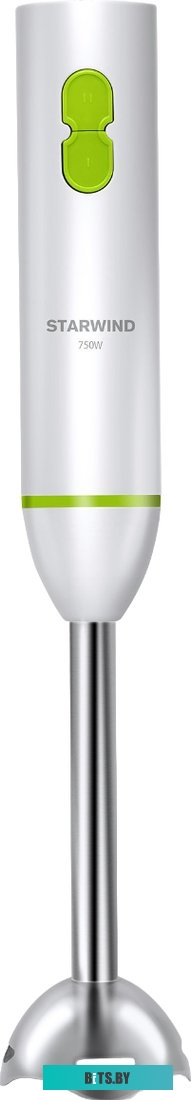 SBP1113 Блендер StarWind SBP1113,  погружной,  белый/зеленый