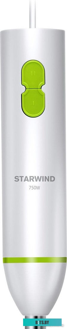SBP1113 Блендер StarWind SBP1113,  погружной,  белый/зеленый