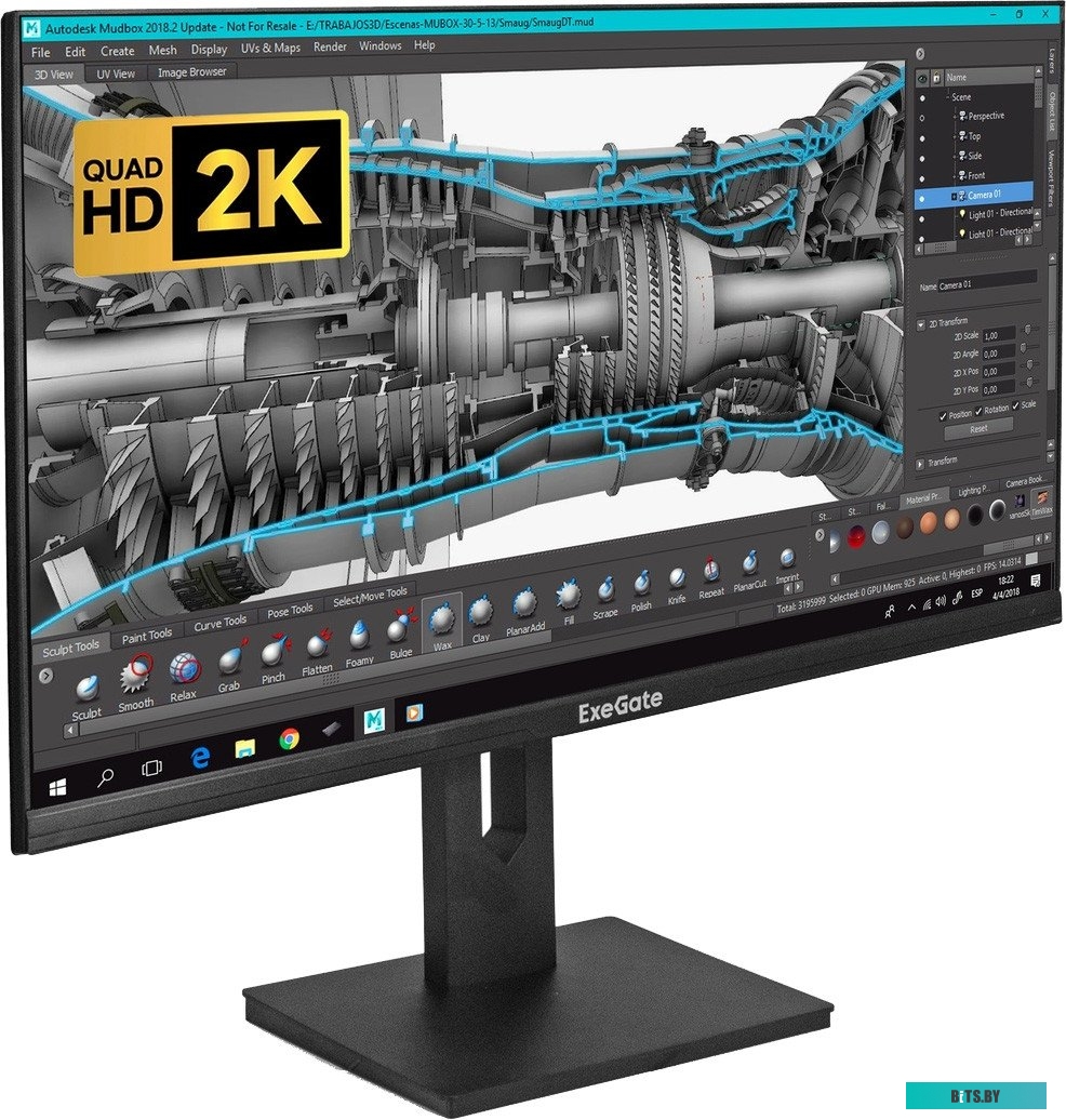 Комплект ИБП ExeGate FineSine SX-1500.LCD.AVR.2SH EX296566RUS