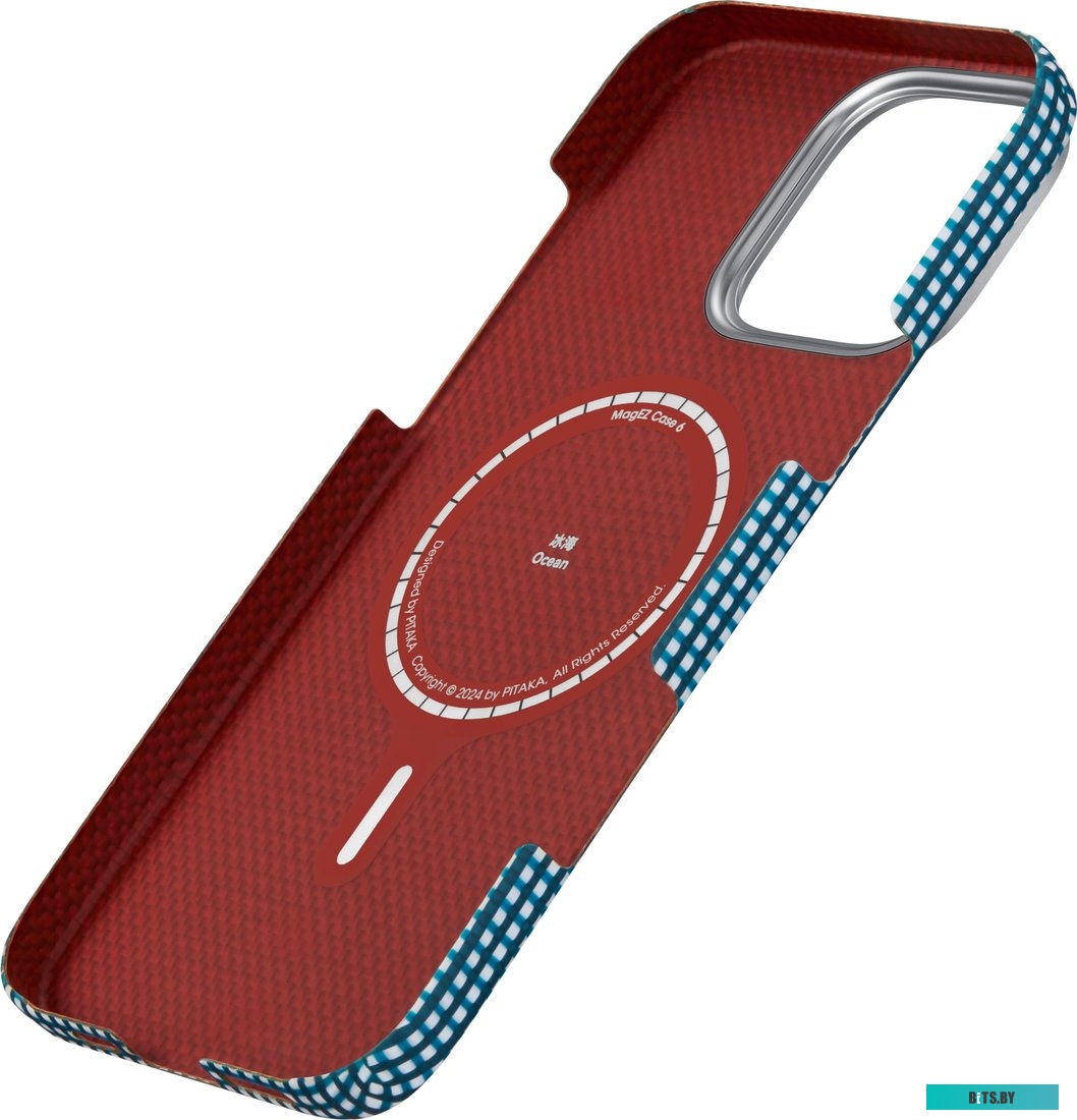 KI1602POCE Pitaka Ultra-Slim для iPhone 16 Pro Max (синий)