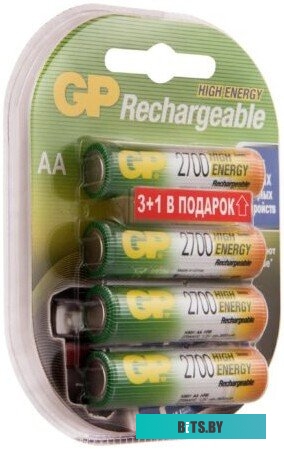 Аккумулятор GP 270AAHC AA NiMH 2700mAh (16шт) 270AAHC-B16