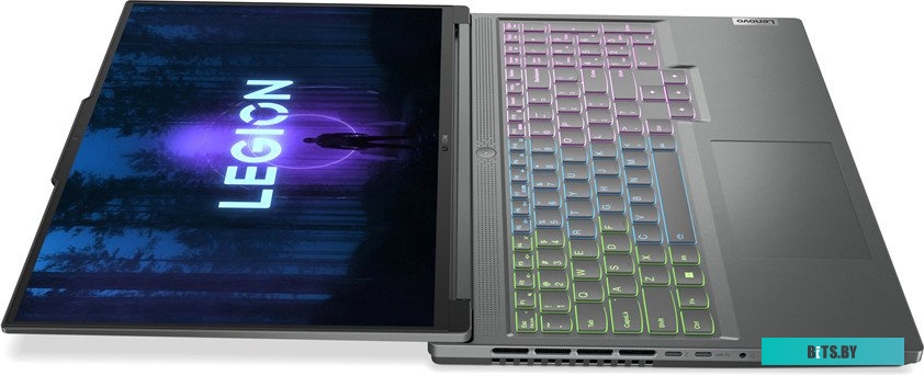 Ноутбук LENOVO Legion 5 Slim 16IRH8 16" 2560x1600/Intel Core i7-13700H/RAM 16Гб/SSD 512Гб/RTX 4050 6Гб/ENG|RUS/DOS/серый/2.4 кг 82YA00C4PS