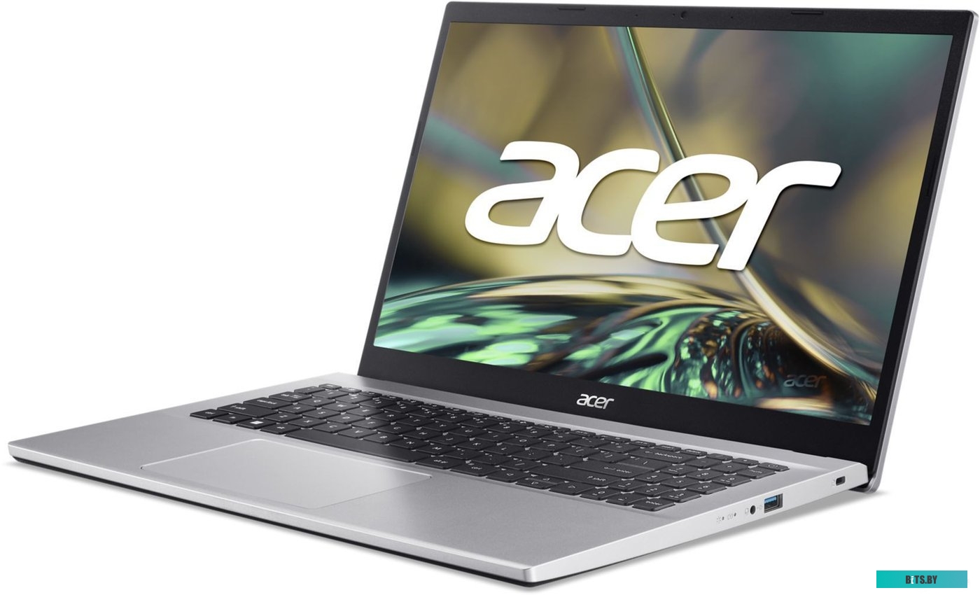 NX.K6TEM.005 QWERTY Ноутбук Acer Aspire 3 A315-59-30Z5 15.6" FHD, Intel Core Ci3-1215U, 8Gb, 512GB SSD, No ODD, int., noOS, серебро, (грав) (NX.K6TEM.