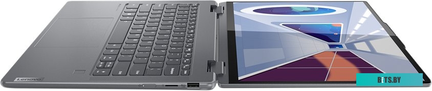 82YM002BRK Ноутбук Lenovo Yoga 7 14ARP8 Ryzen 7 7735U 16Gb SSD512Gb AMD Radeon 14" OLED Touch 2.2K (2240x1400) Windows 11 Home grey WiFi BT Cam (82YM0