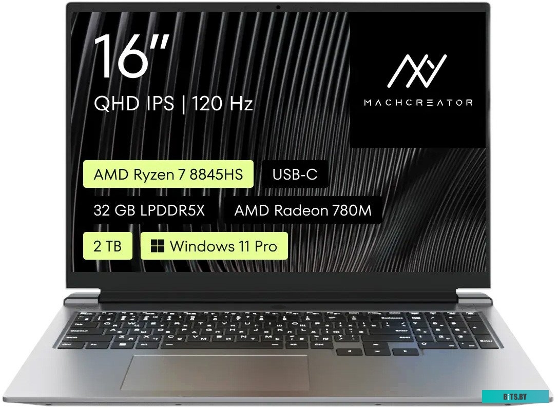 JJ00G600HRU Vision L16 Origin XT Ноутбук Machcreator JJ00G600HRU