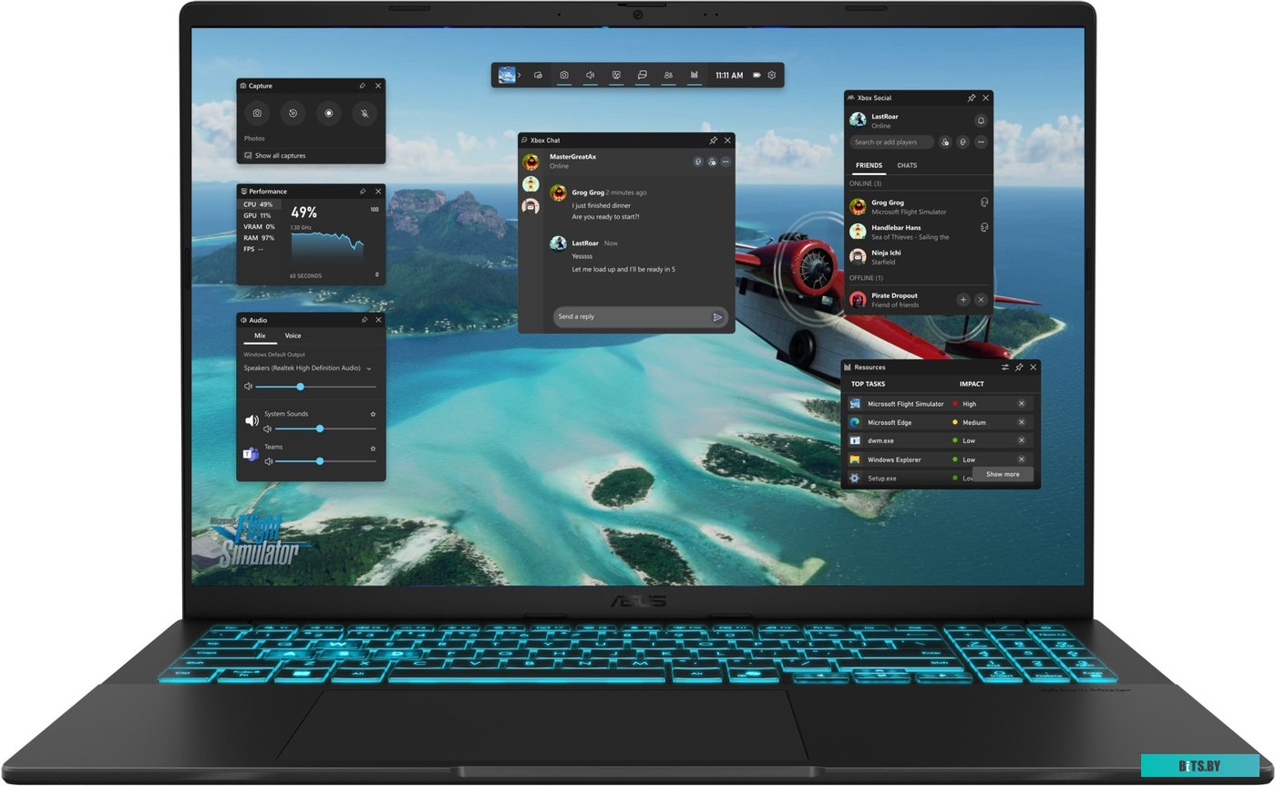Ноутбук ASUS V16 V3607VU-RP273