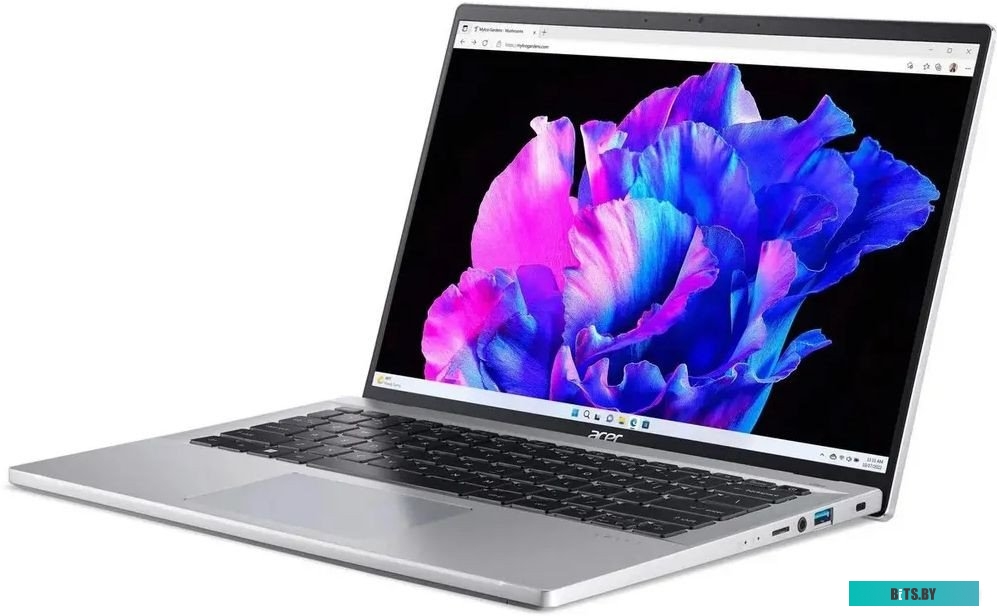 NX.KLQCD.006 Ноутбук Acer Swift Go 14 SFG14-71-58WG NX.KLQCD.006, 14", OLED, Intel Core i5 13420H 2.1ГГц, 8-ядерный, 16ГБ LPDDR5, 512ГБ SSD,  Intel UH