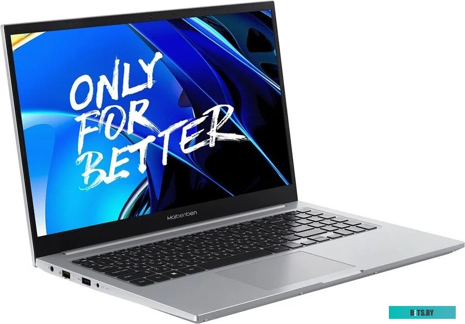 MAIBENBEN M557 Ryzen 7 5700U 16Gb SSD 512Gb AMD Radeon Graphics 15,6 FHD IPS Cam 49Вт*ч Linux Серебристый M5571SF0LSRE0