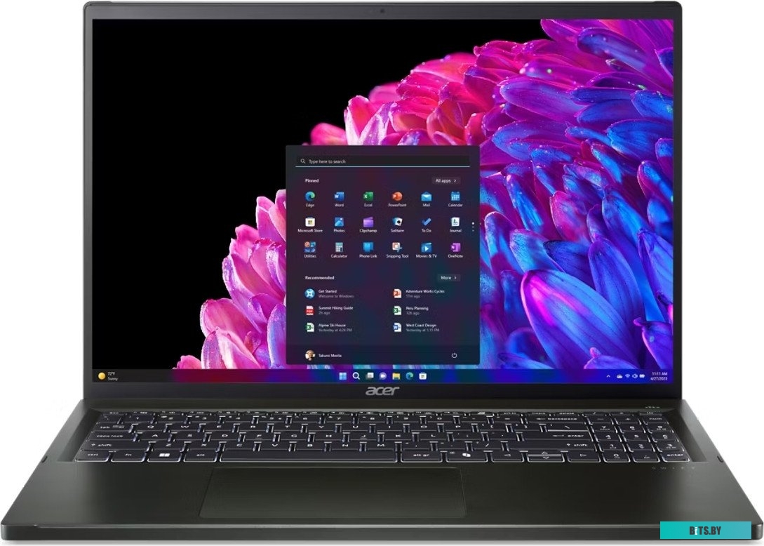 Ноутбук ACER Swift Edge SFE16-44-R48X NX.KTDCD.001