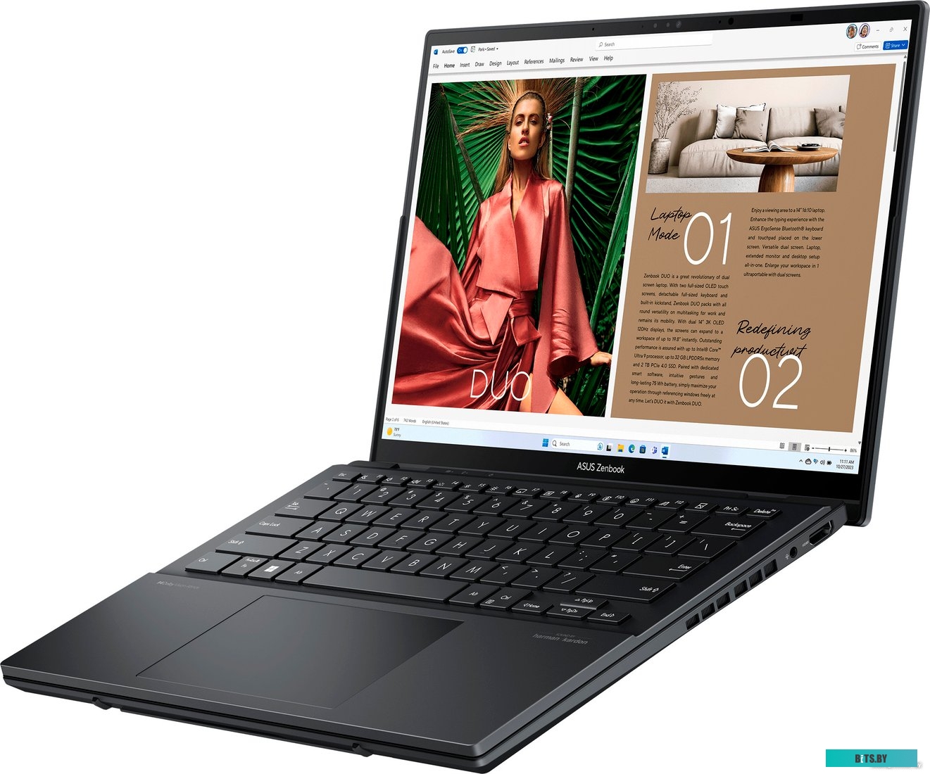 Ноутбук ASUS Zenbook Pro 14 Duo UX8406MA-QL141W
