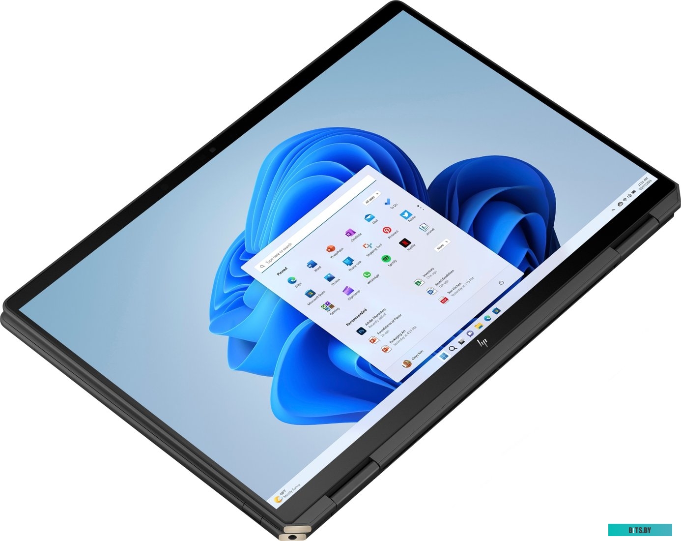 9U021EA Ноутбук HP Spectre x360 14-eu0001ci Core Ultra 7 155H 32Gb SSD2Tb Intel Arc 14" OLED Touch 2.8K (2880x1800) Windows 11 Home black WiFi BT Cam 
